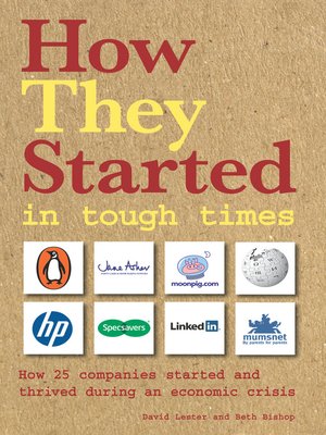 cover image of How They Started in Tough Times